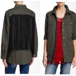 Blue Pepper Olive Green jacket